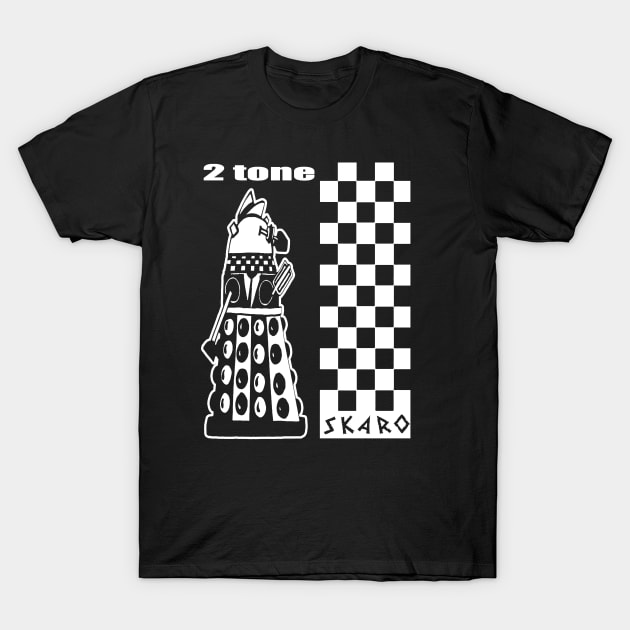 Two Tone Dalek T-Shirt by tone